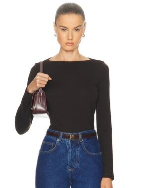 RENGGLI Long Sleeve  Women's Tee  100% wool XS